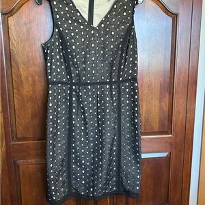 The Limited Black and White Geometric Dress